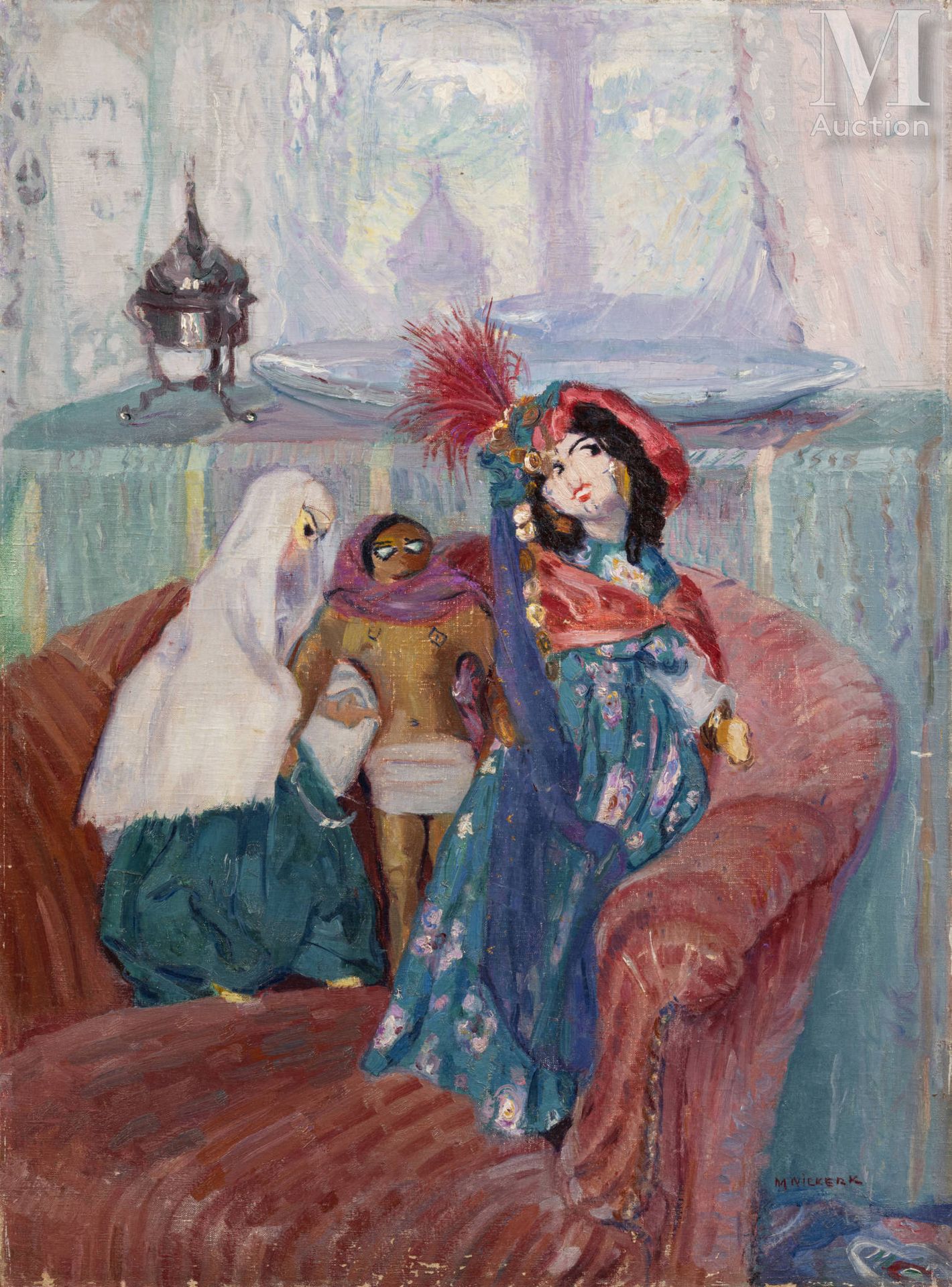Maurits Joseph NIEKERK (Amsterdam 1871 – Paris 1940) Le bambole

Olio su tela
81&hellip;