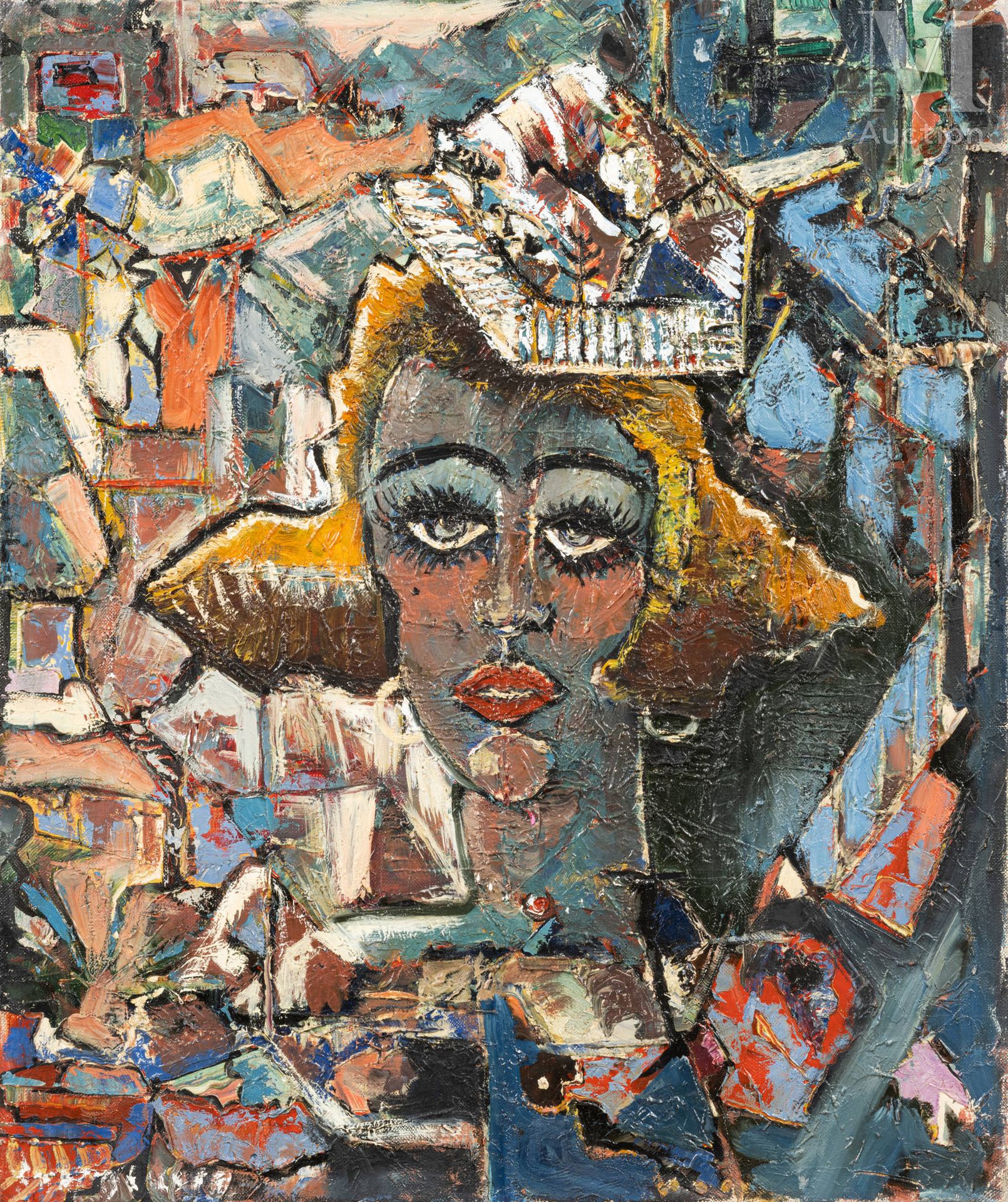Vladimir CHETOCHINE (XXe) Femme dans un paysage

Huile sur toile 
55 x 46 cm
Sig&hellip;
