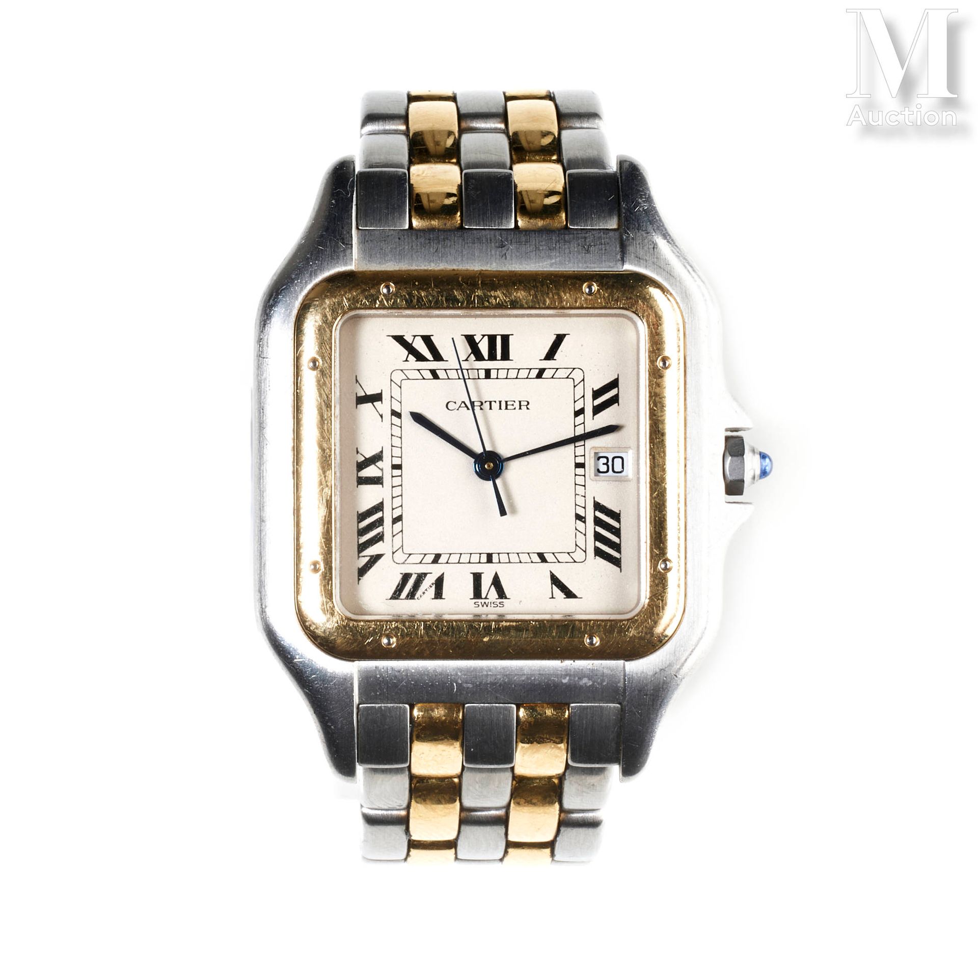 Cartier Pantera
Reloj rectangular de caballero 
Circa 1980
Referencia 187957
Caj&hellip;