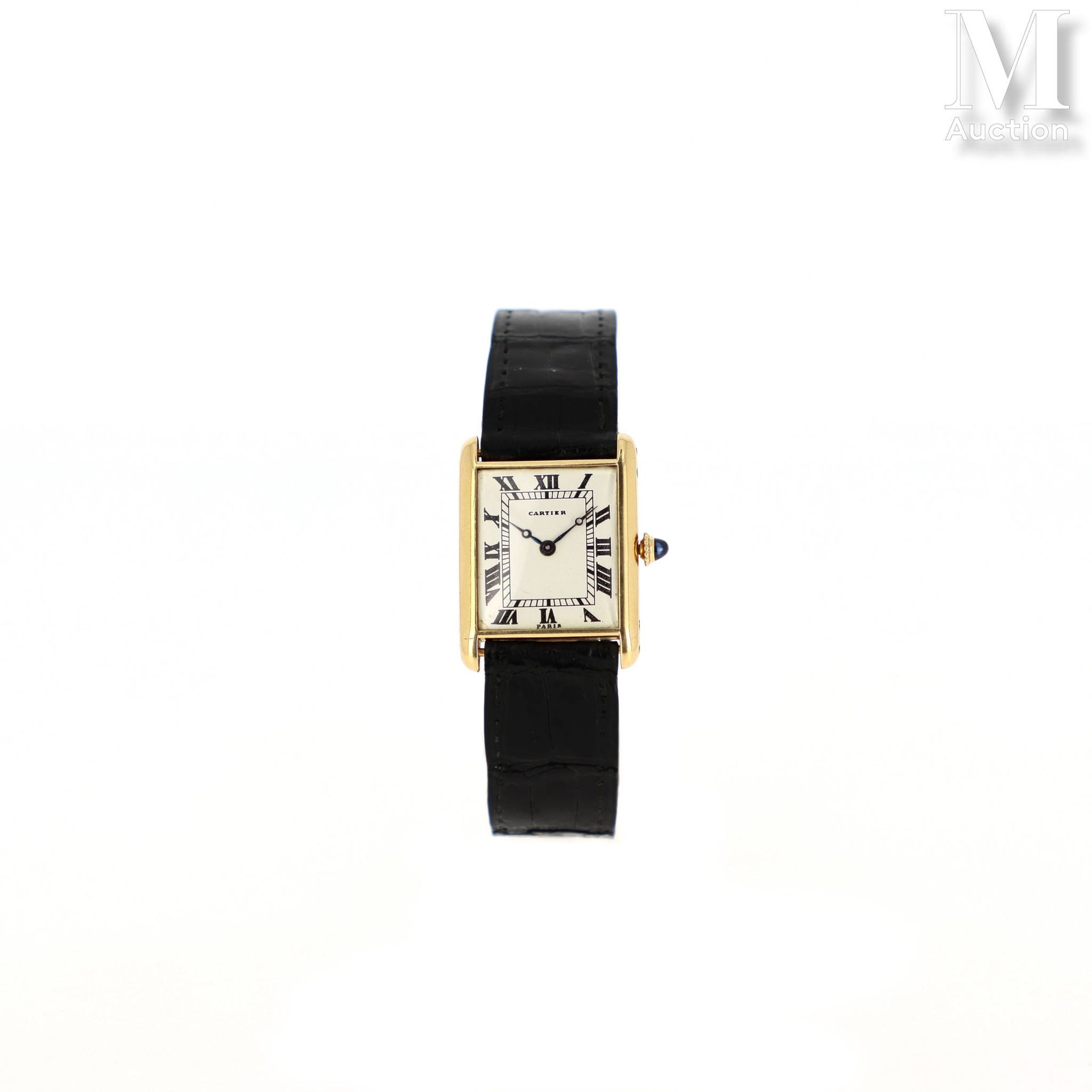 Cartier Tank "Louis Cartier
Men's watch rectangular shape
Circa 1920
Case in yel&hellip;