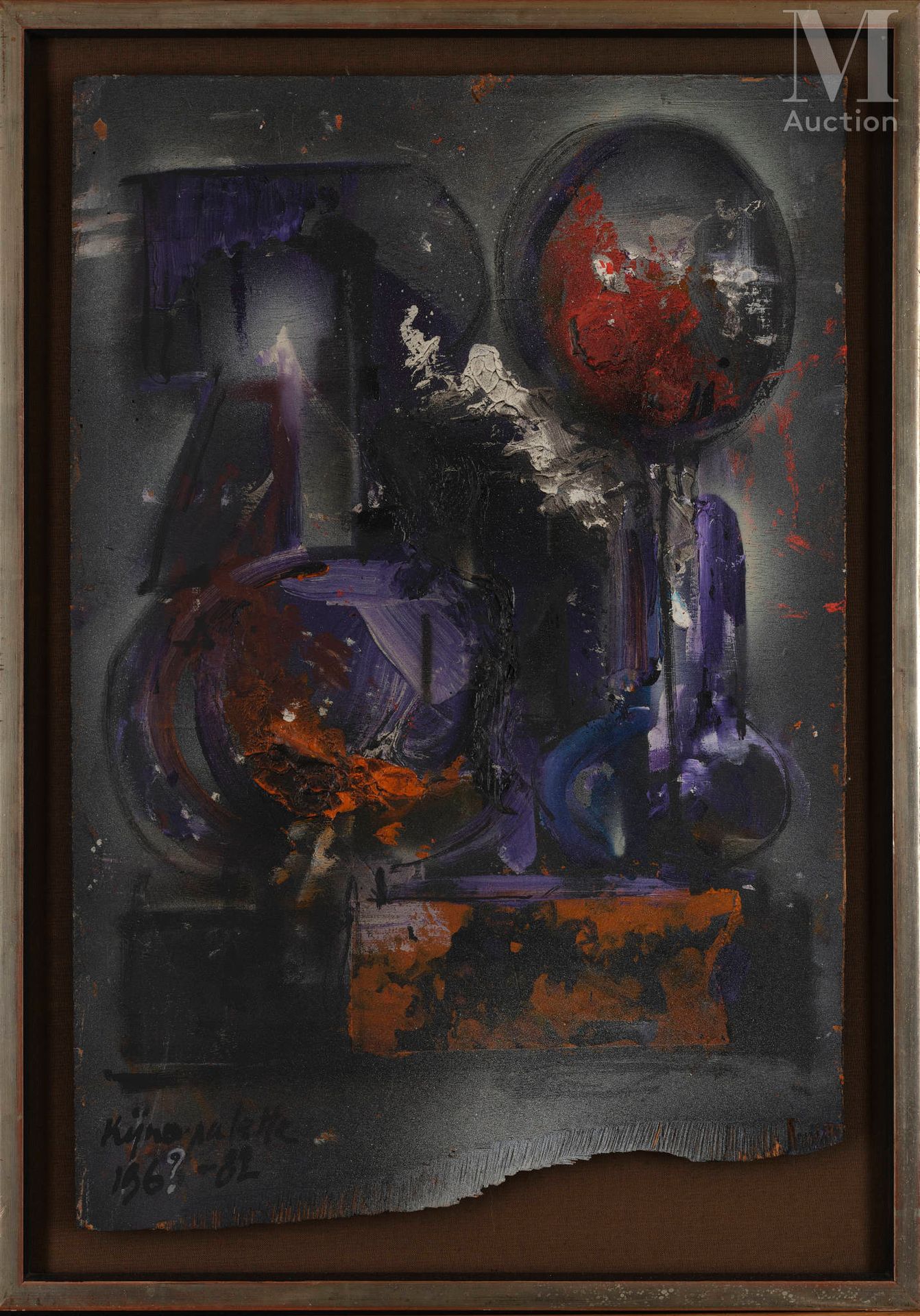 Ladislas KIJNO (1921-2012) Palette, 196?-1982

Acrylic on recovery panel signed,&hellip;