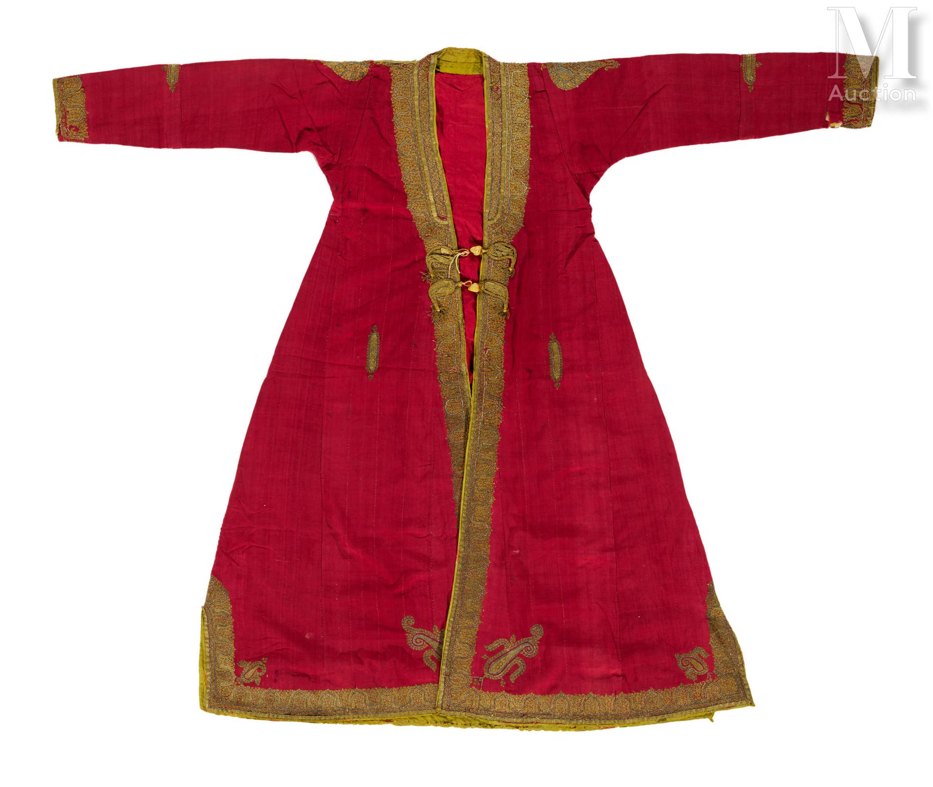 Choga - Robe sikh Indien, Punjab, ca. 1850-1870
Herrenkleid (Choga) aus purpurro&hellip;