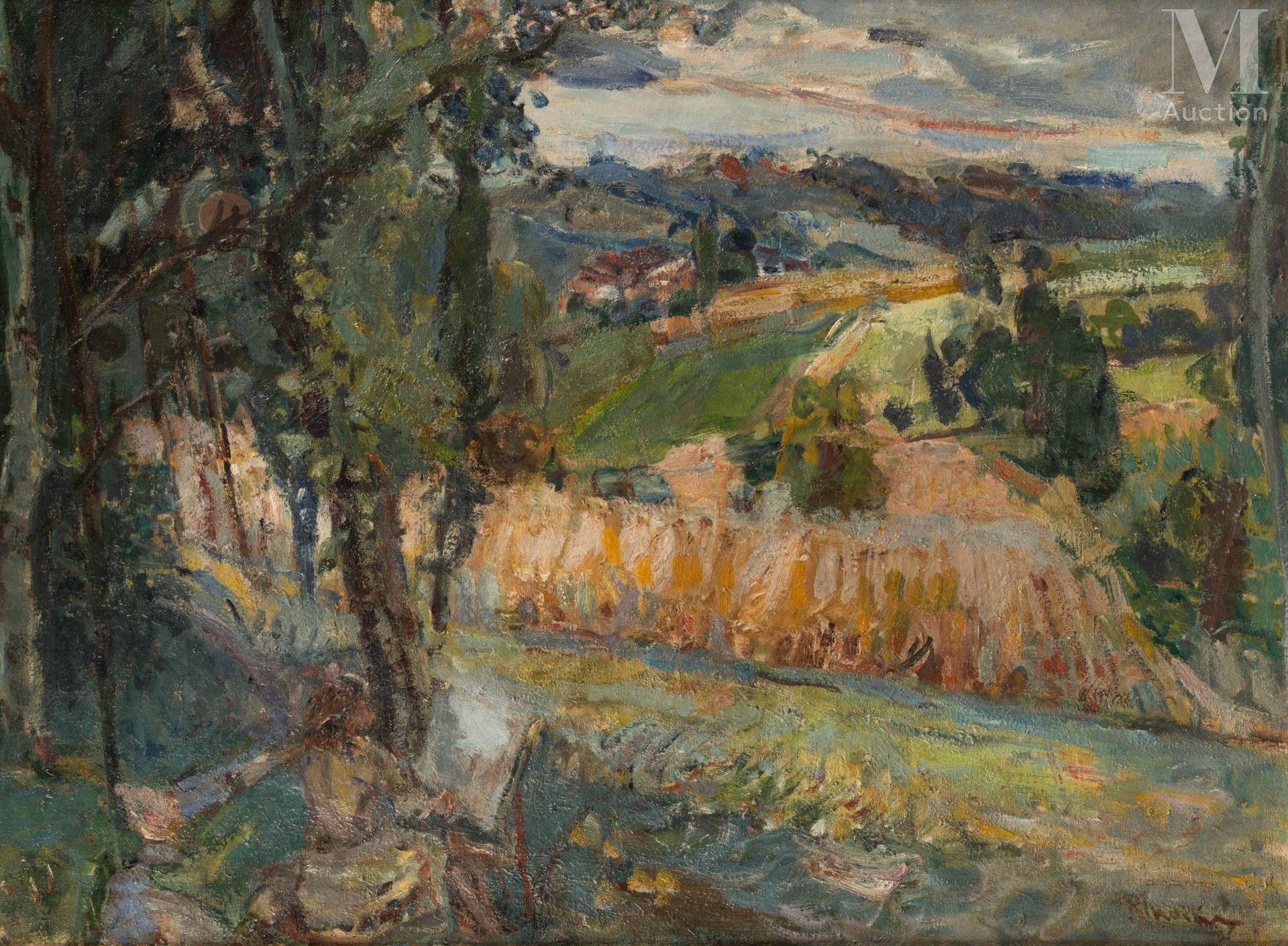 Michel KIKOINE (Gomel 1892- Cannes 1968) Campo di grano

1940 circa
Olio su tela&hellip;