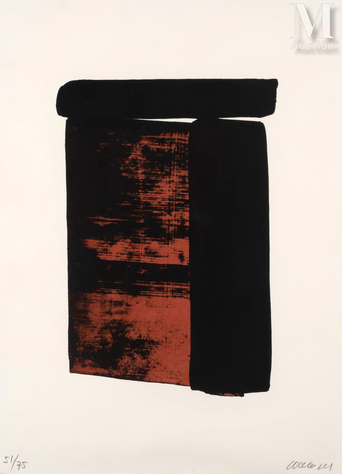 Pierre SOULAGES (1919 - 2022) Serigraphy n°12, 1979

Serigraphy, proof signed an&hellip;