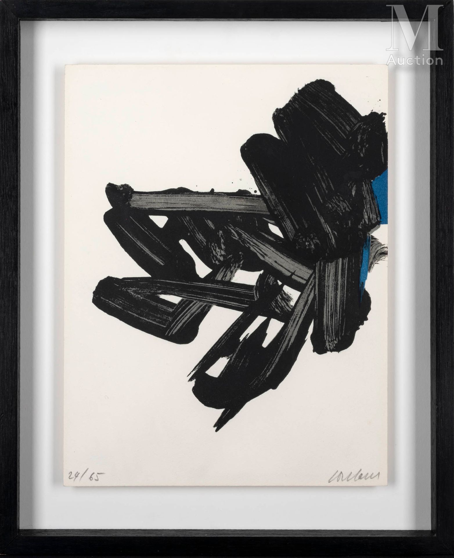 Pierre SOULAGES (1919 - 2022) Lithograph n°17b, 1963

Lithograph on Arches vellu&hellip;