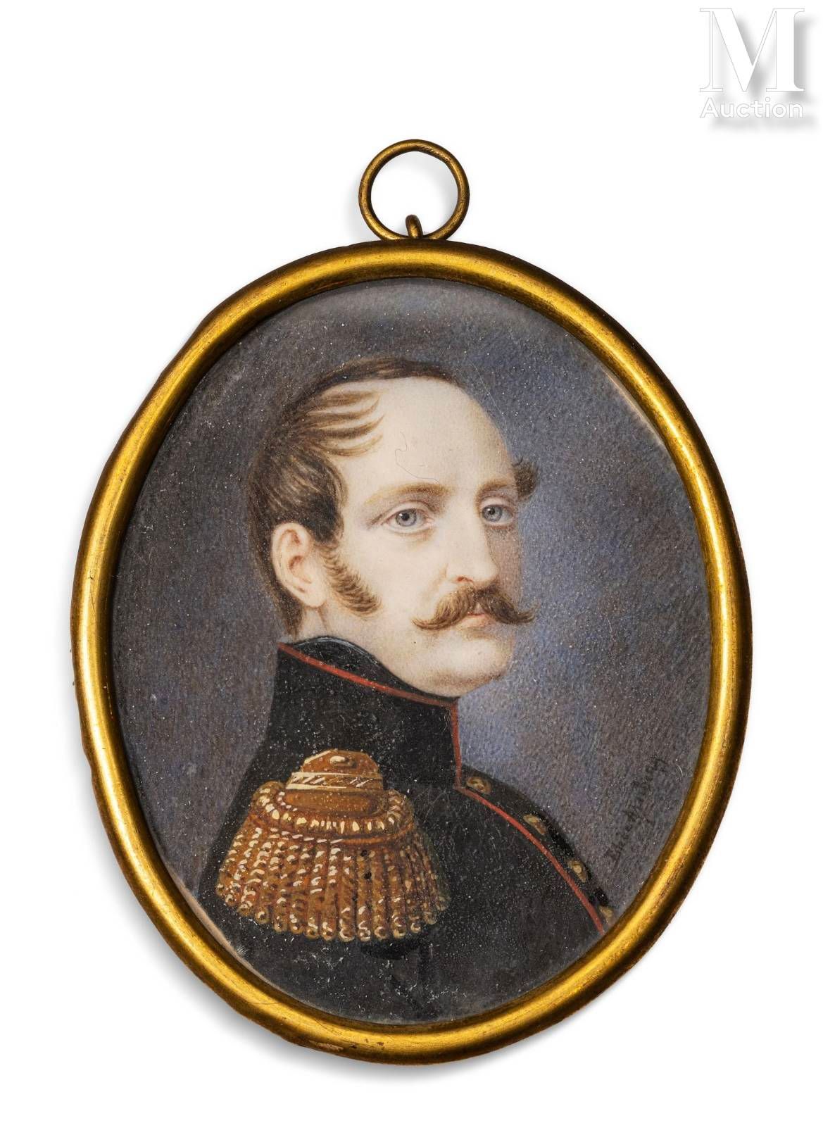 Eliza Zénaïde ARNBERG (Suède, 1826-1891) Portrait of Tsar Nicholas I of Russia.
&hellip;