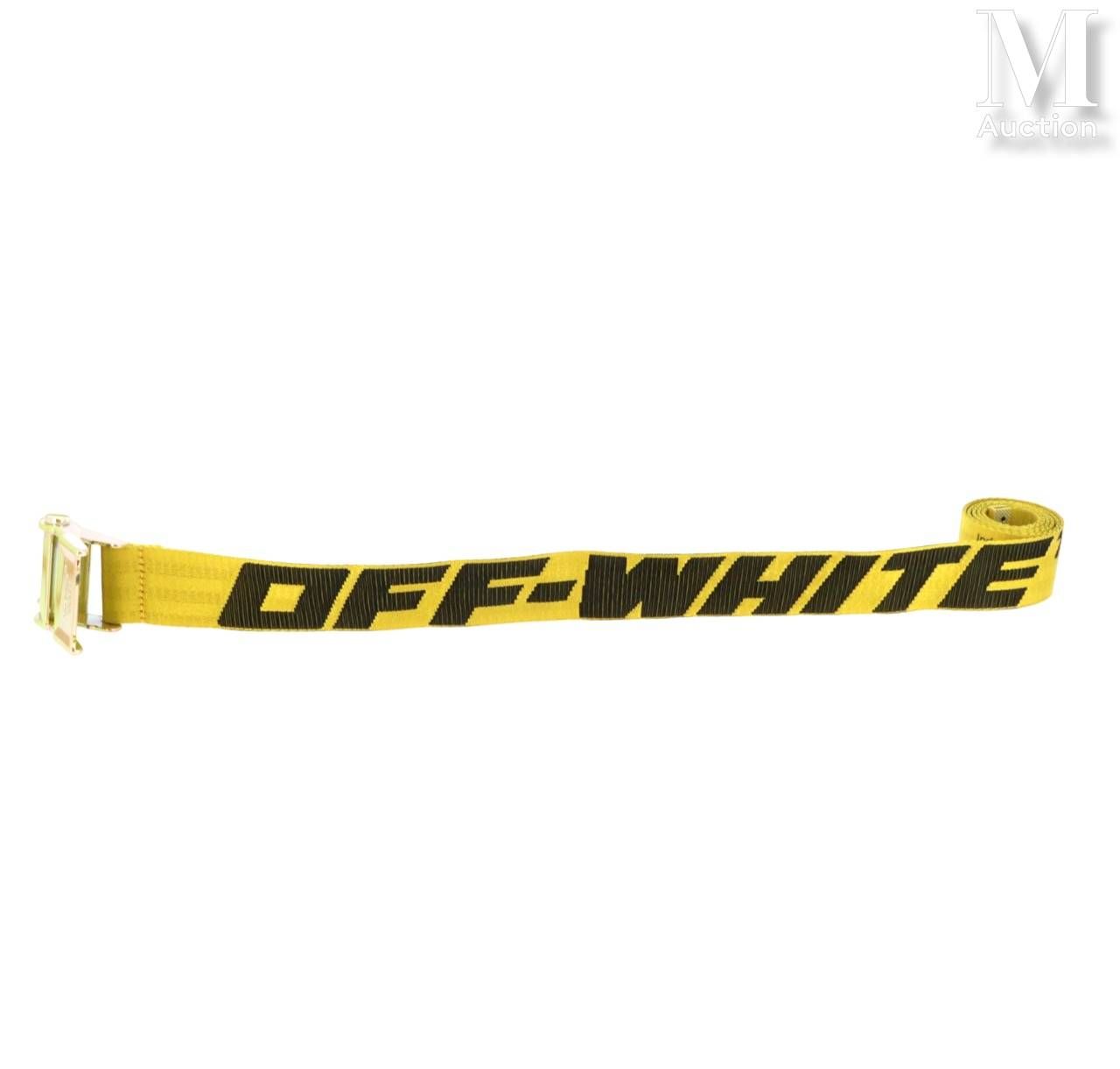 OFF WHITE INDUSTRIAL" BELT
in yellow and black industrial webbing, yellow metal &hellip;
