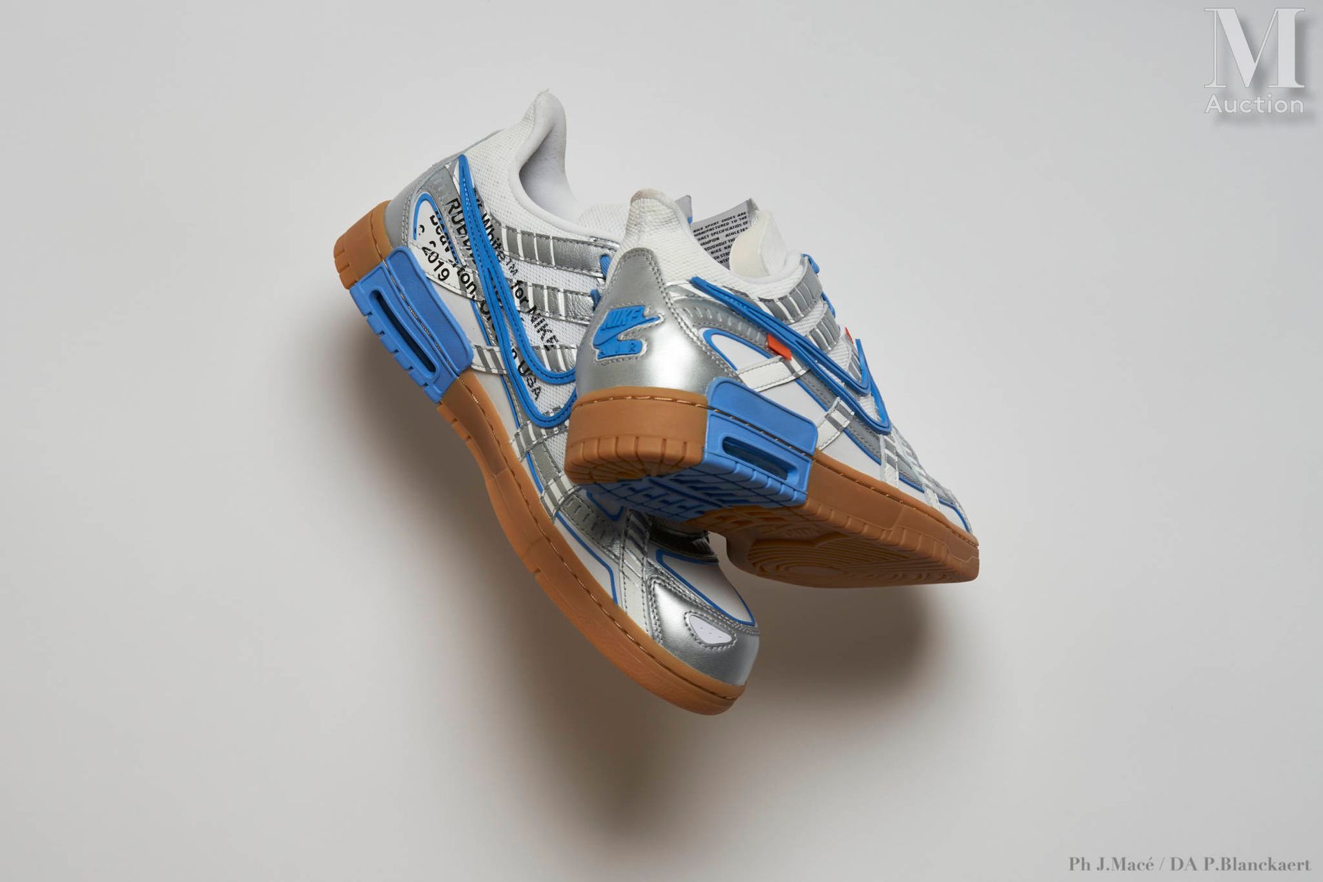 NIKE X OFF WHITE PAIR OF "DUNK LOW RUBBER DUNK" SNEAKERS
in blue, white and oran&hellip;