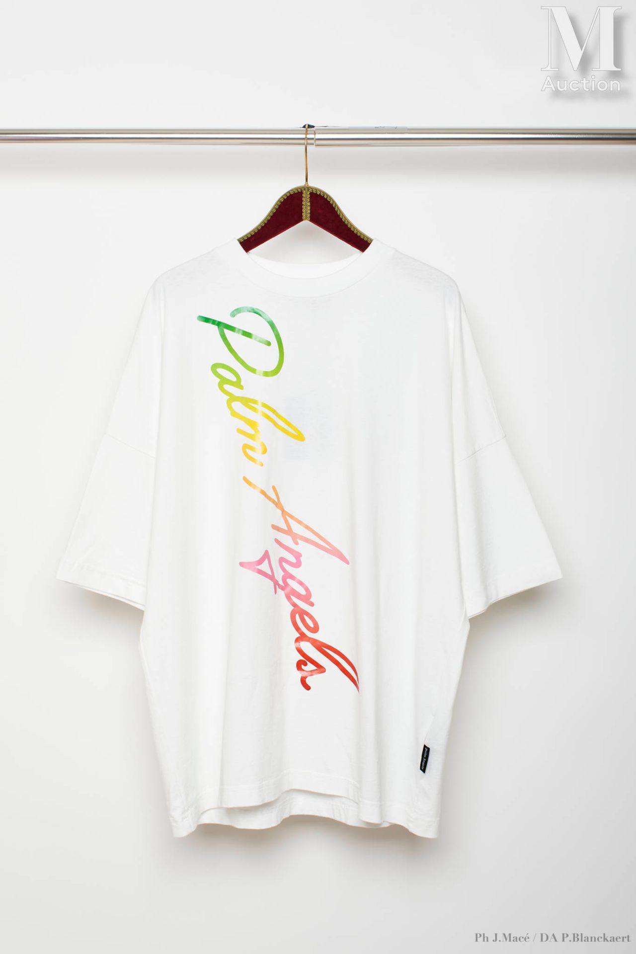 PALM ANGELS T-SHIRT "MIAMI SHORT SLEEVE"
en jersey de coton blanc imprimé
T. M
N&hellip;