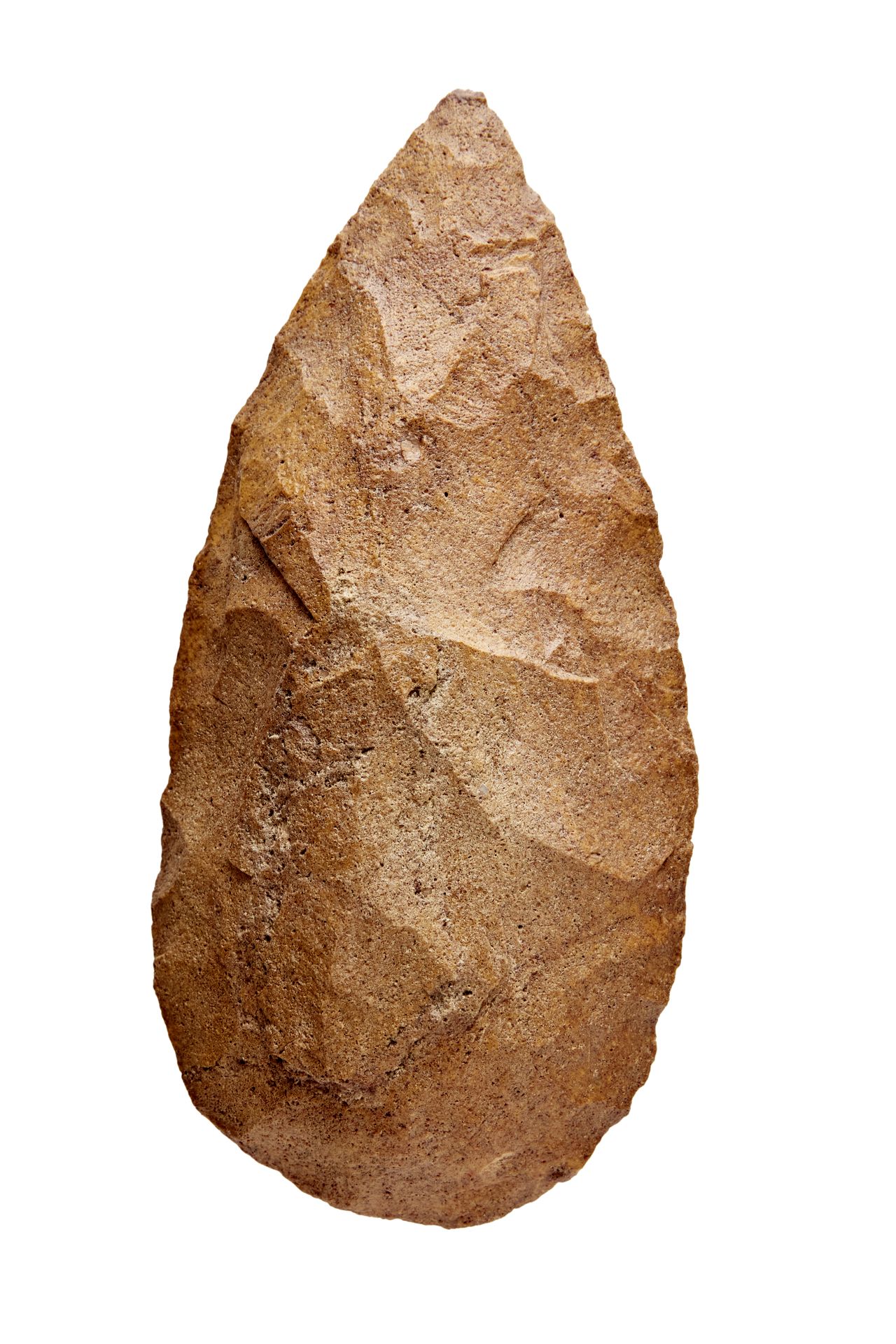 Beau biface amygdaloïde Lustrous brown quartzite
Sub-Saharan West Africa, Middle&hellip;