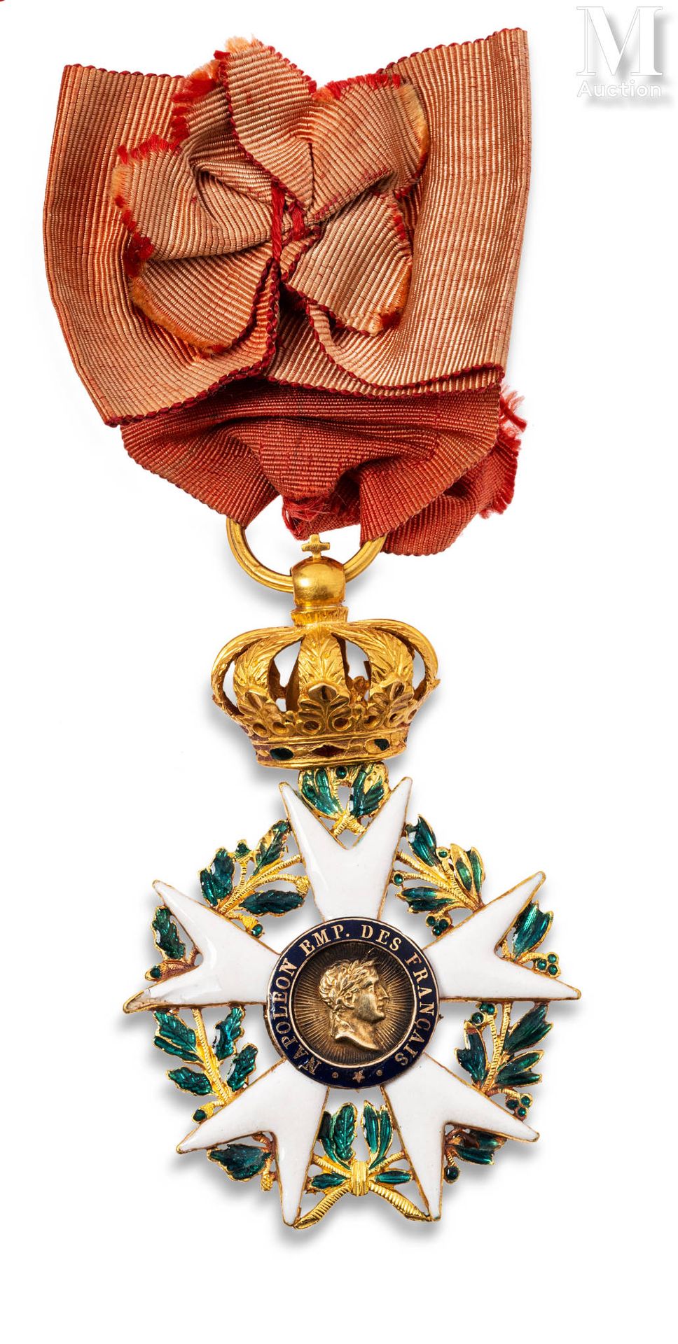 FRANCE Rare aigle d’or du 3e type (1808-1812) de l’Ordre de la Légion d’honneur,&hellip;