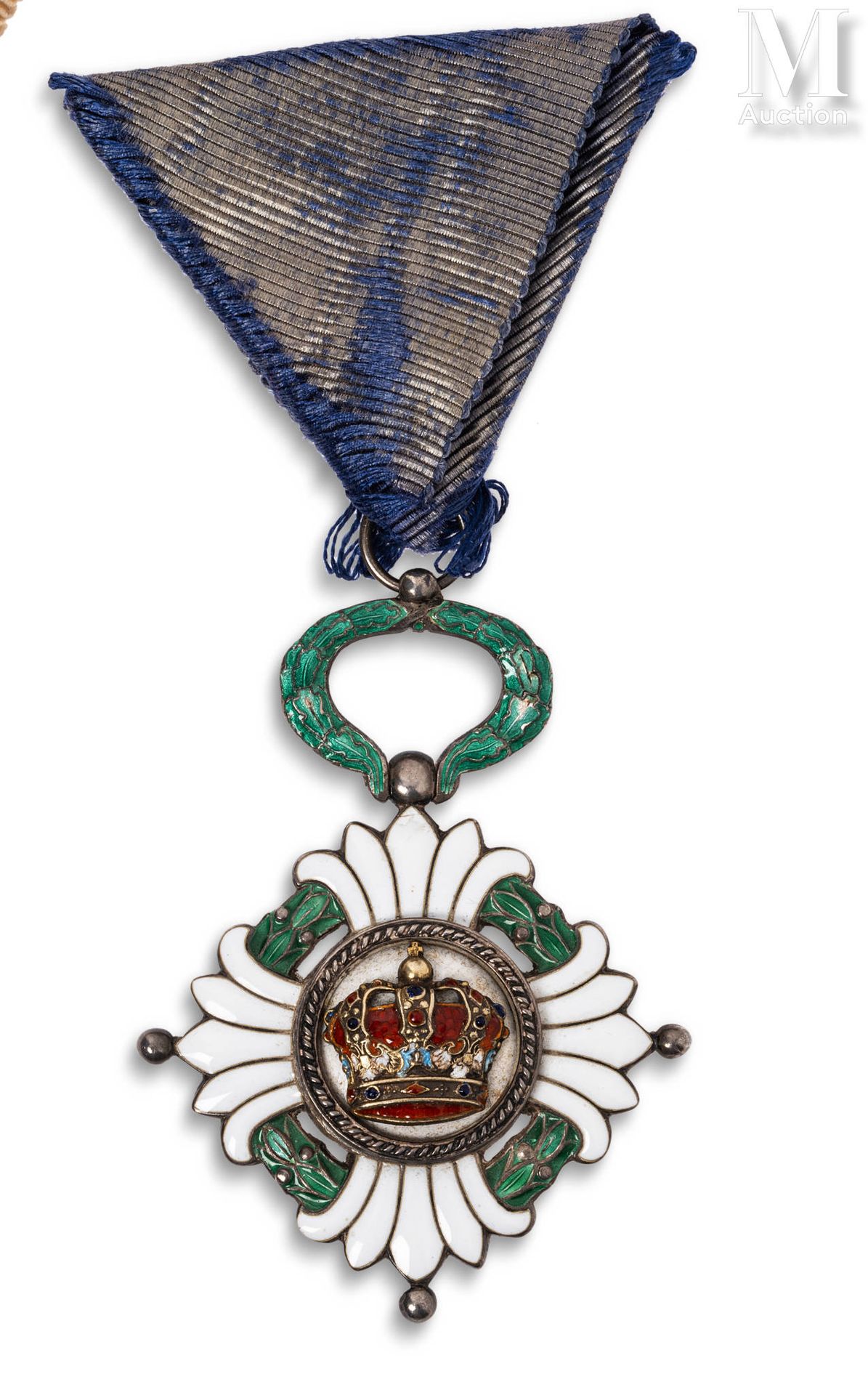 SERBIE Croix de 4e classe (chevalier) de l’Ordre de la Couronne de Yougoslavie, &hellip;