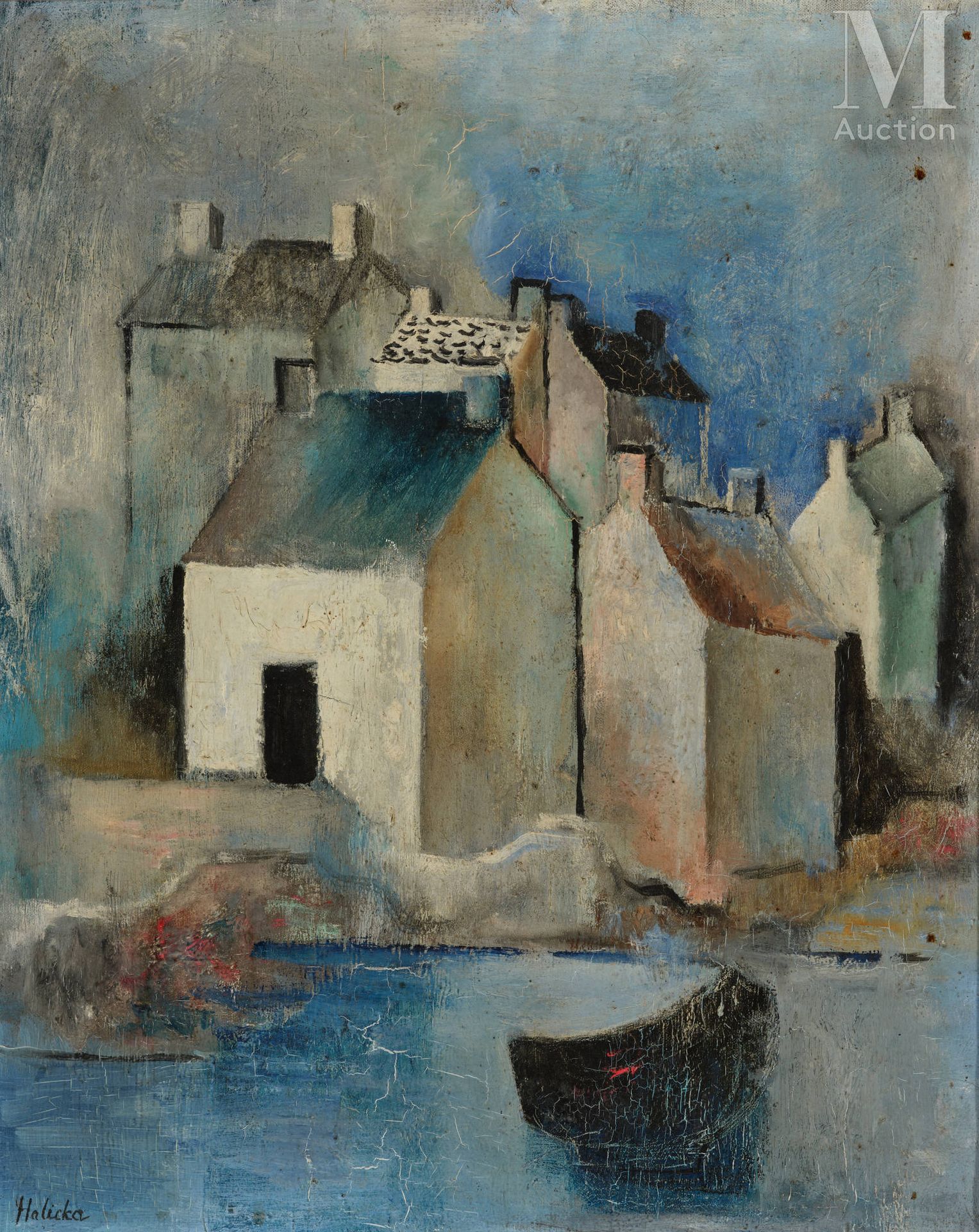 Alice HALICKA (Cracovie 1895 - Paris 1975) Maisons cubistes en Bretagne

Circa 1&hellip;
