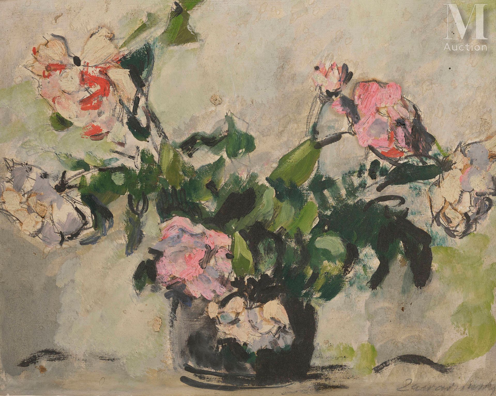 Czeslaw ZAWADZINSKY (Varsovie 1878 - 1936) Fleurs

Huile sur carton
22,5 x 27 cm&hellip;