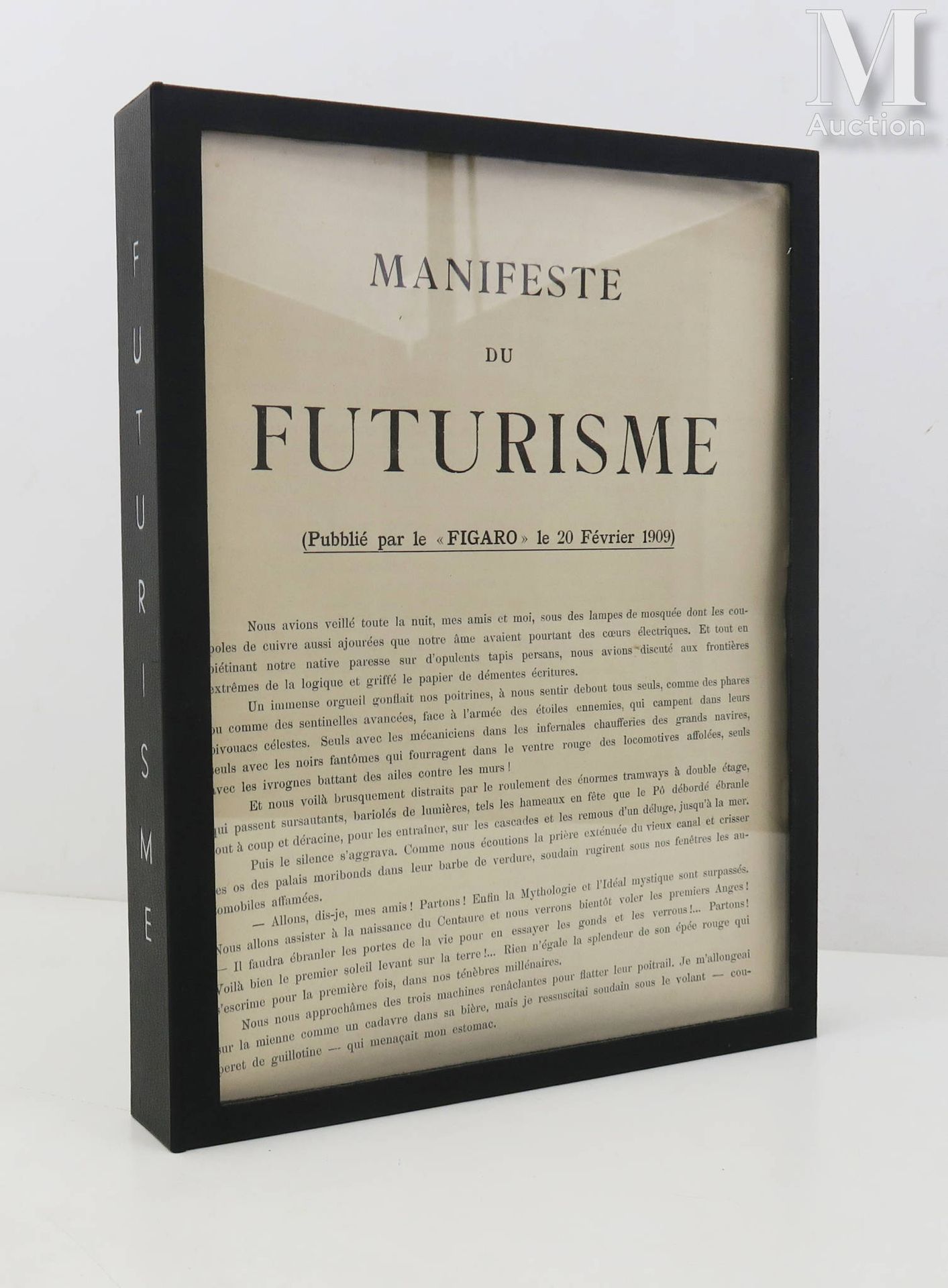 Futurisme. Sammlung von 40 Manifesten, Dokumenten oder Proklamationen (1909-1922&hellip;
