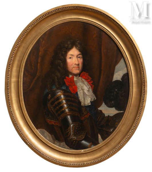 Charles LEBRUN (Paris, 1619-1690), atelier de. Portrait de Louis XIV (1638-1715)&hellip;