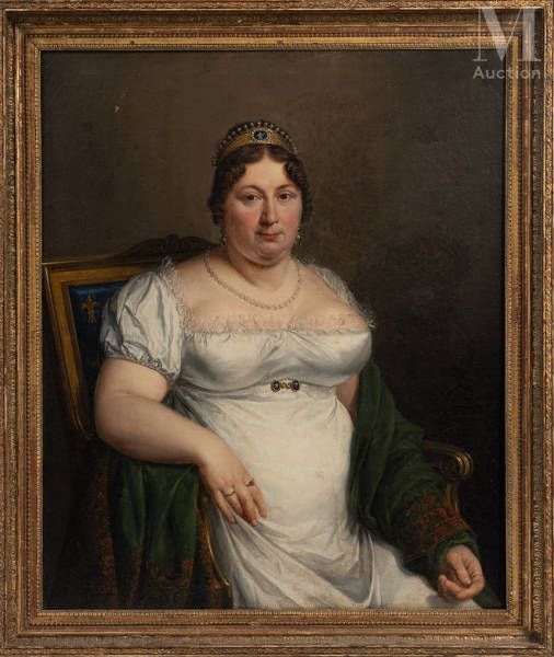 Marie Eléonore GODEFROID (1778-1849), attribué à. Ritratto di Maria Giuseppina L&hellip;