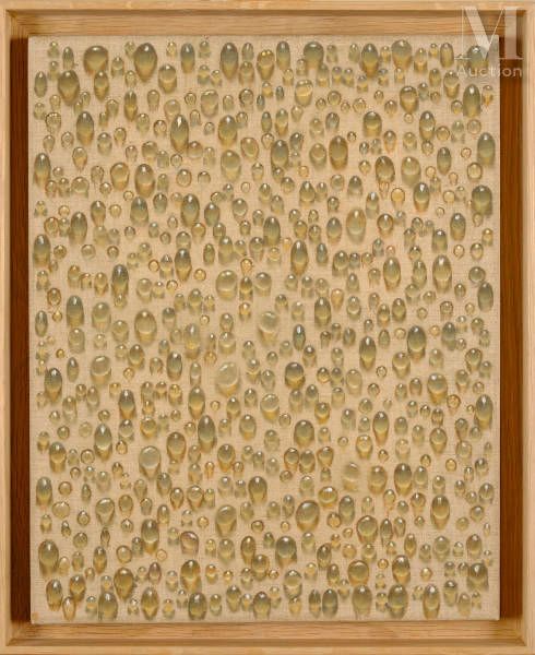 KIM Tschang-Yeul (1929-2021) Gouttes d'eau, 1974
Huile sur toile signée, datée e&hellip;