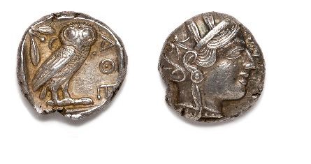 Null GRECE, Attique, Athènes (415 - 407) 

Tétradrachme (17,18 g) aux mêmes type&hellip;