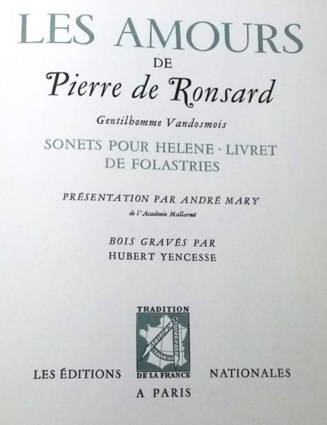 Null Lot de livres divers comprenant :

- Jean Genêt, Pompes funèbres, 1947.

- &hellip;