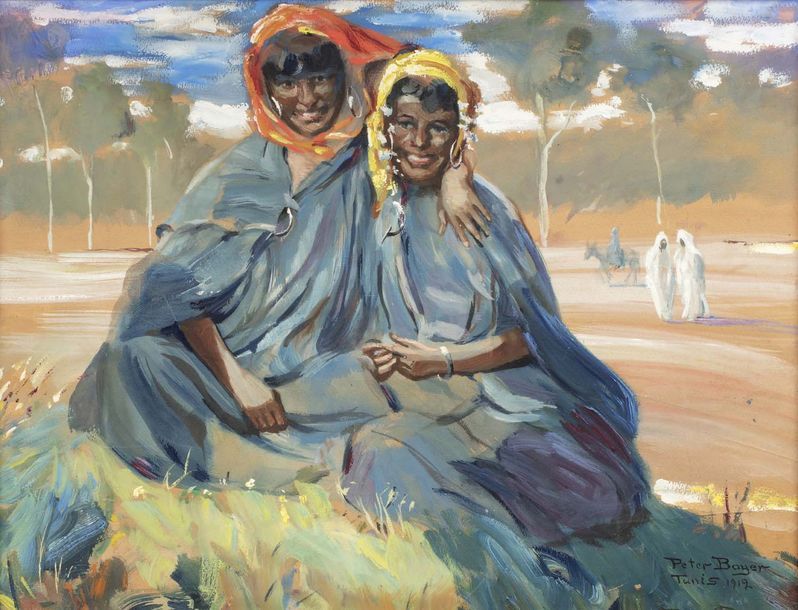 Null Peter BAYER (1871 - 1919)


Deux jeunes filles


Gouache


39 x 51,5 cm à l&hellip;
