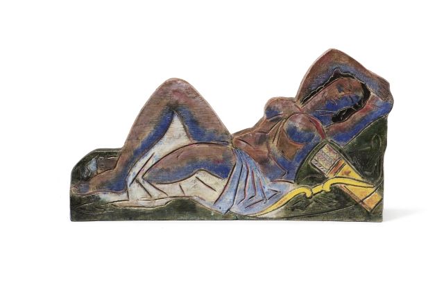 Null Jan COX (1919 - 1980), dans le goût de
Sculpture d'une femme en céramique à&hellip;
