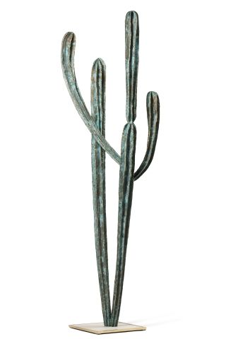 Null Alain CHERVET (Né en 1944)
"Cactus Cancun"
Importante sculpture en laiton o&hellip;