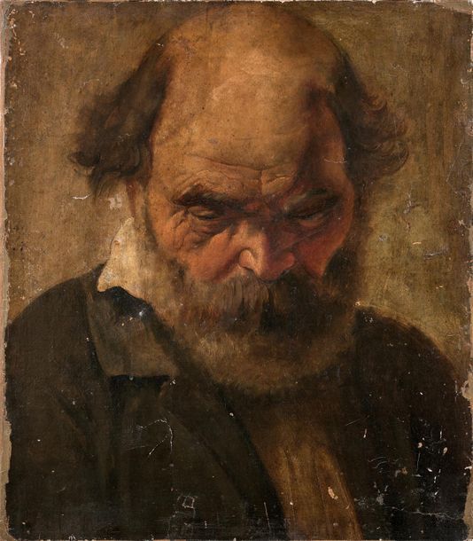 Null Ecole ITALIENNE du début du XIXème siècle
Figure d’homme barbu
Toile
38,5 x&hellip;