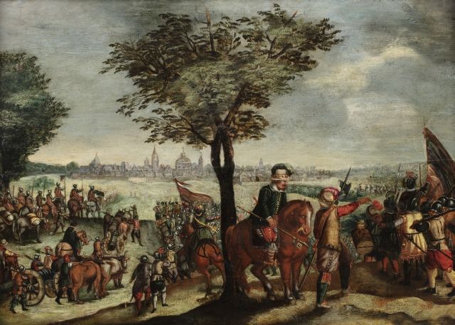 Null Ecole HOLLANDAISE du XVIIème siècle, entourage d’Esaias van de VELDE
L’armé&hellip;