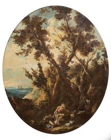 Null Carlo Antonio TAVELLA
(Milan 1668 – Gênes 1738)
Saint Jérôme au désert
Toil&hellip;