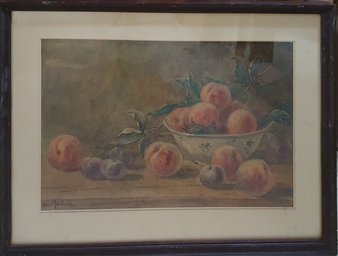 Null JOUBERT Henri Joubert (20th)

Still life with apricots and plums

Watercolo&hellip;