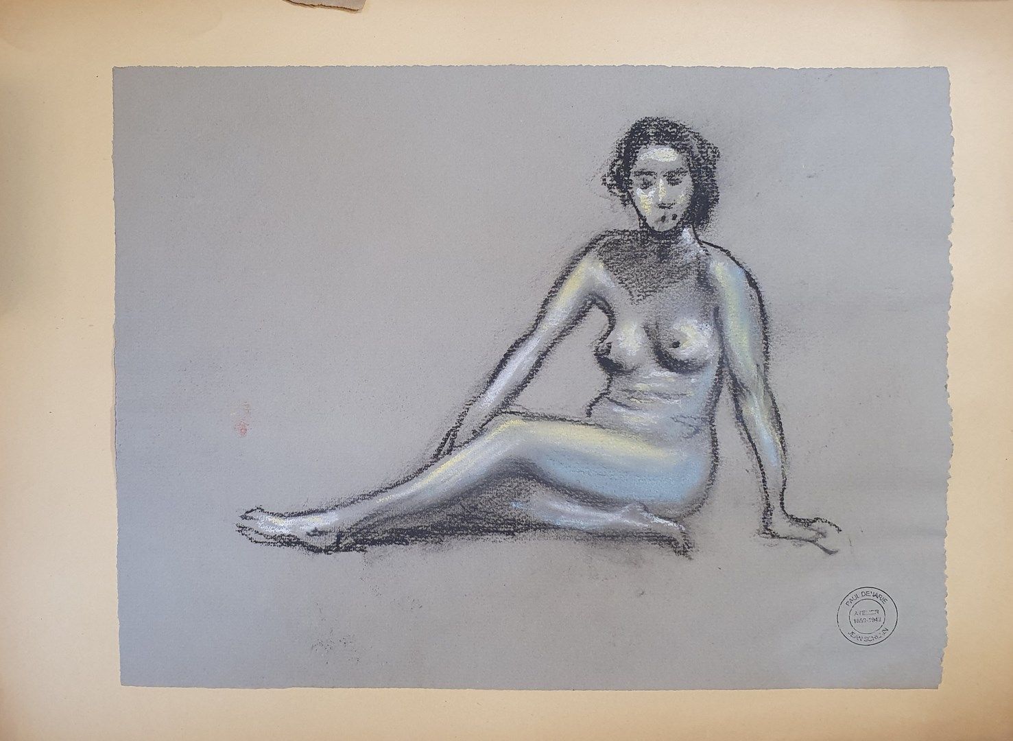 Null SORLAIN Jean (1859-1942) [Paul Denarié说]

研究，主要是女性裸体

一套约15件纸上作品（粉彩、铅笔、木炭、红&hellip;