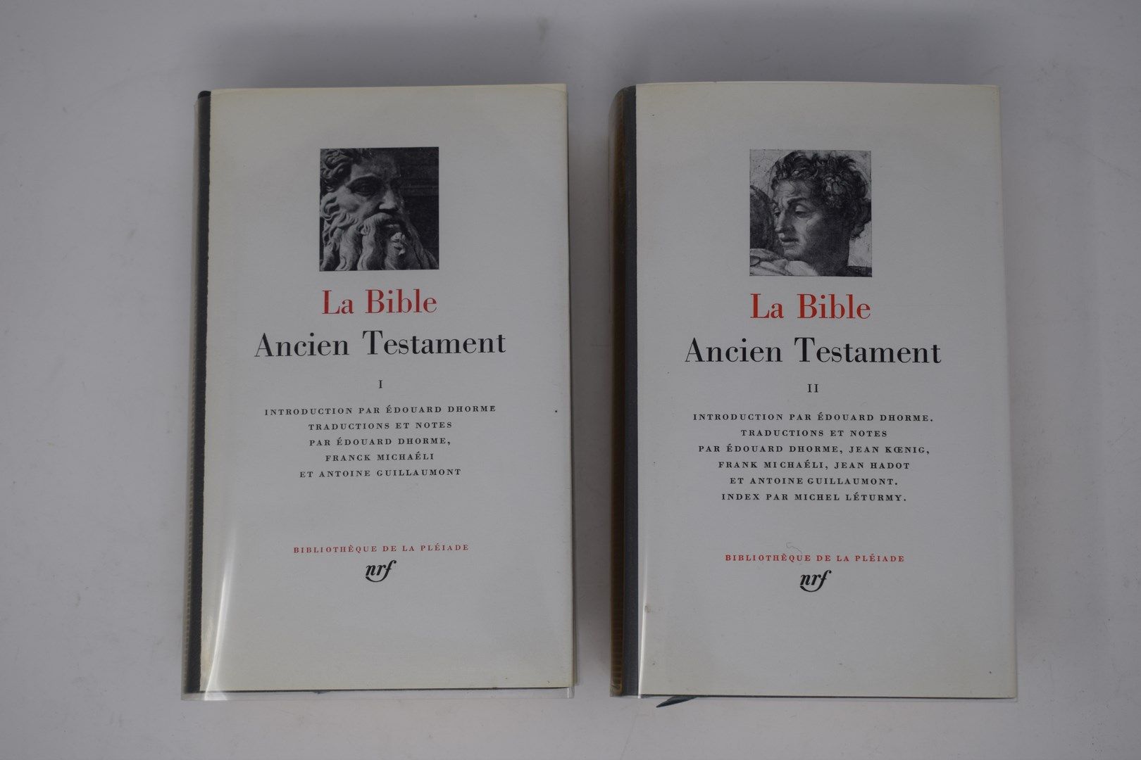 Null BIBLIOTHEQUE DE LA PLEIADE

LA BIBLE - ANCIEN TESTAMENT 2 vol.- Bibliothèqu&hellip;