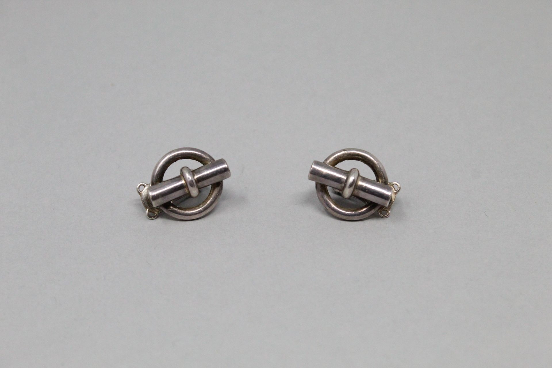 Null HERMES



Pair of ear clips in silver 925/1000 model "Chaîne d'ancre", icon&hellip;