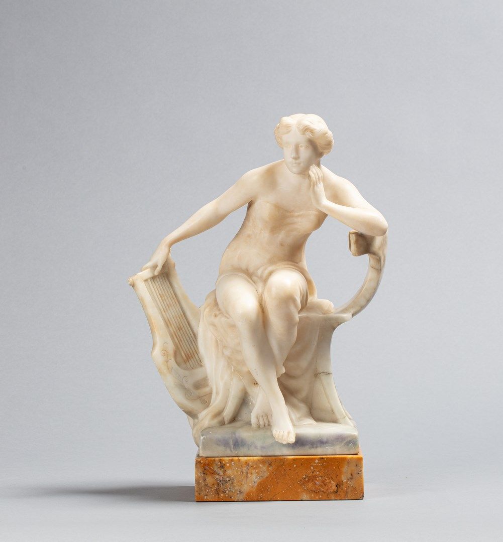 Null TELL E., 19.-20. Jahrhundert

Antiker Musiker

Skulptur aus Alabaster (klei&hellip;