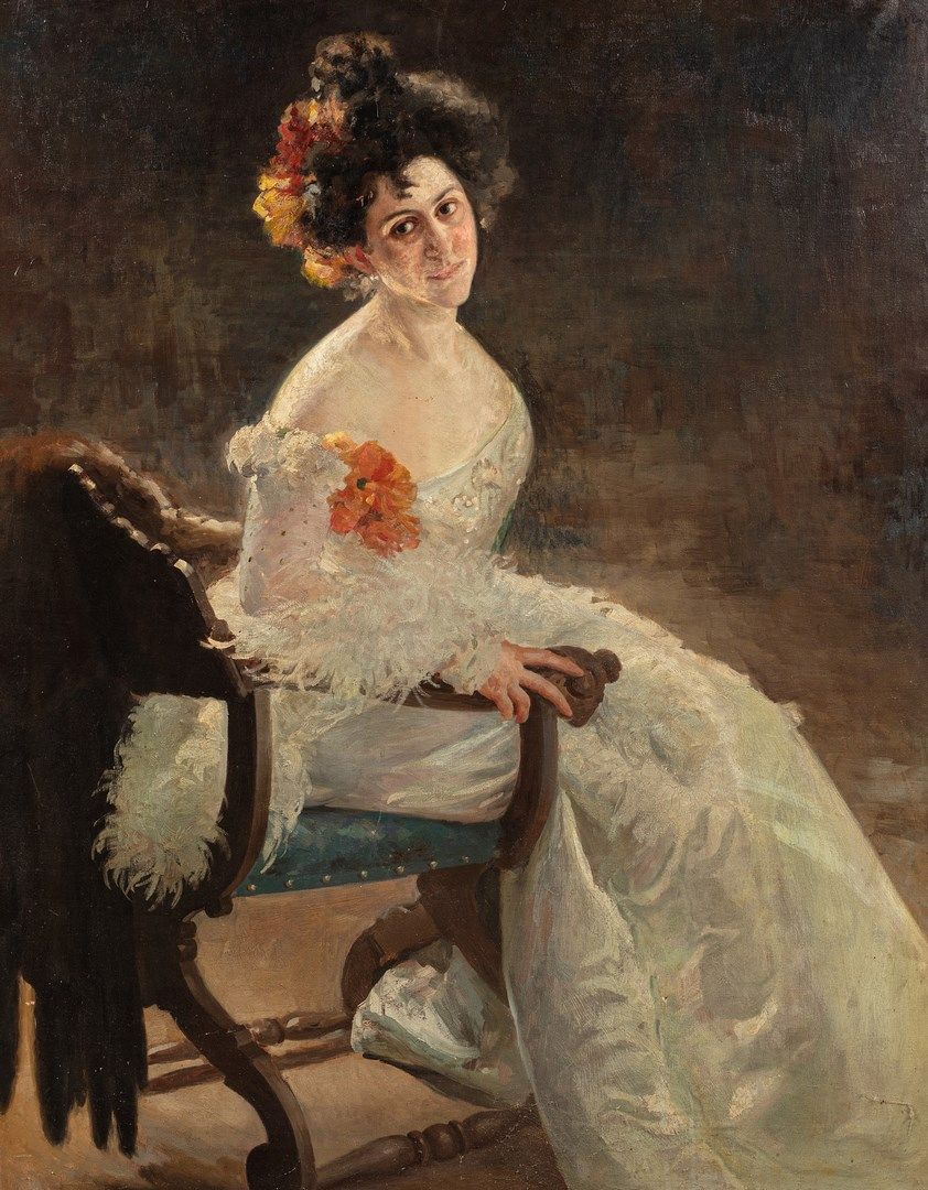 Null BUCHHOLTZ Théodore, XIXe-XXe siècle

La mariée, 1900

huile sur toile (rest&hellip;