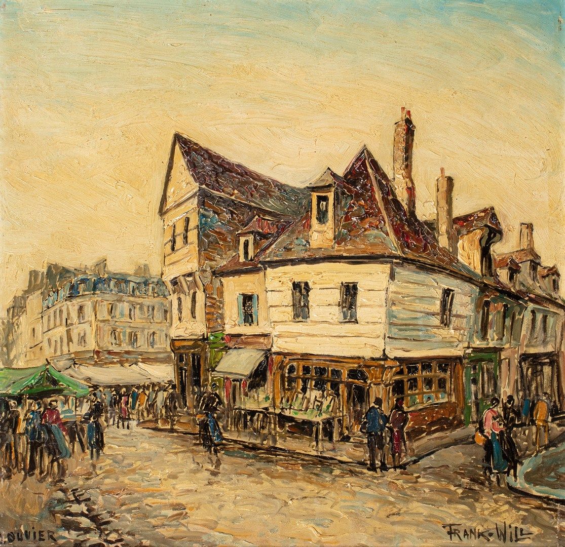 Null FRANK WILL, 1900-1951

Houses in Louviers

oil on isorel (very small missin&hellip;