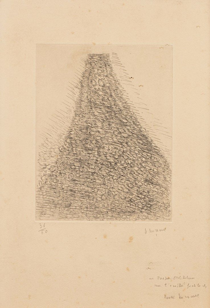 Null MICHAUX Henri, 1899-1984

Untitled

etching in black, n°36/50 (insolation a&hellip;