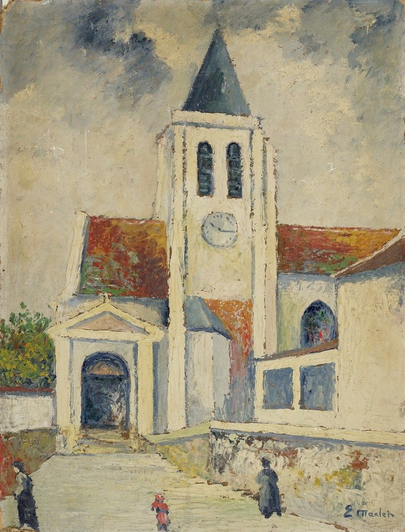 Null 
MACLET Élisée, 1881-1962





Passanten vor Saint Germain de Charonne 



&hellip;