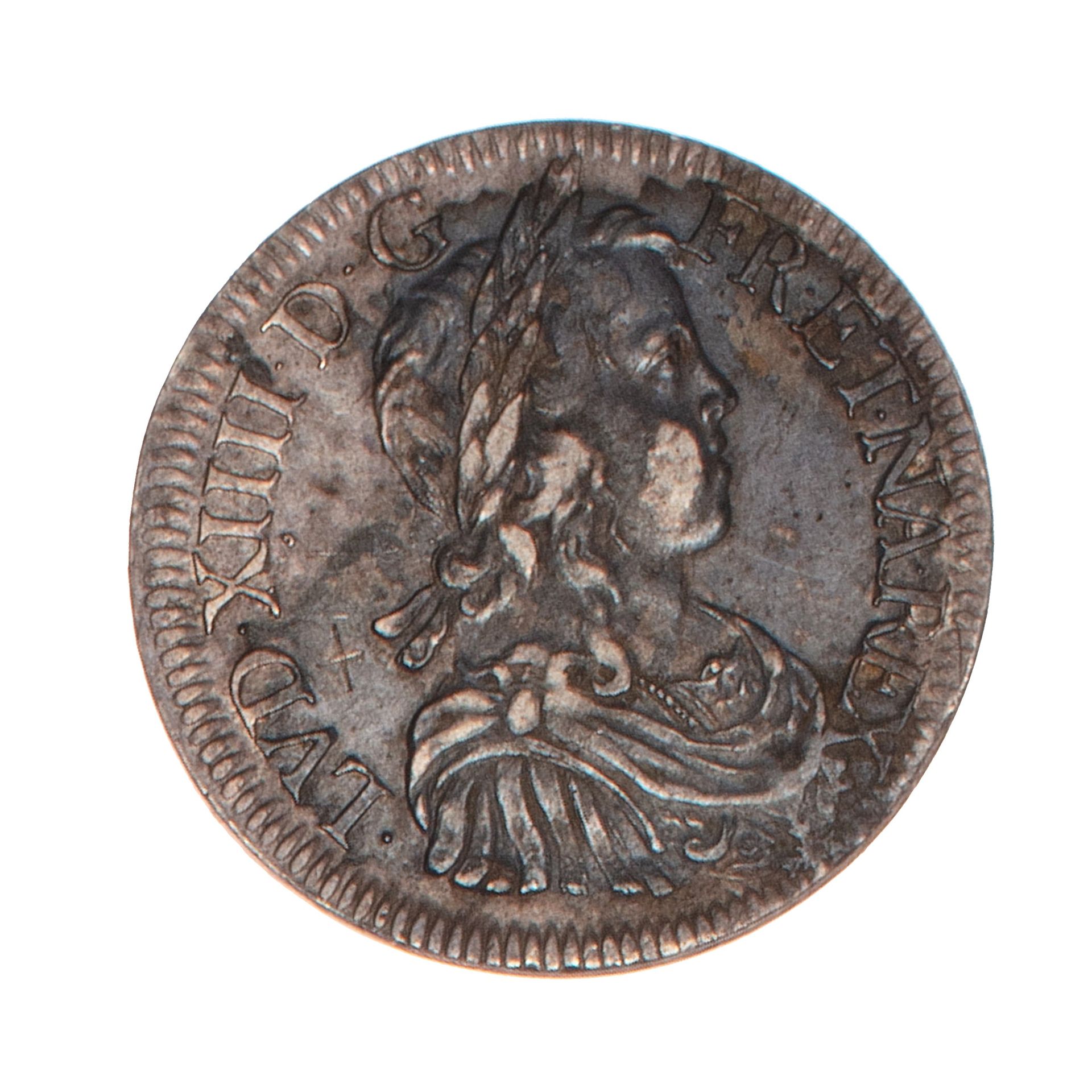 Null LOUIS XIV 

Ecu con la mecha larga 1648 Burdeos. 

Dup : 1469.

TTB.