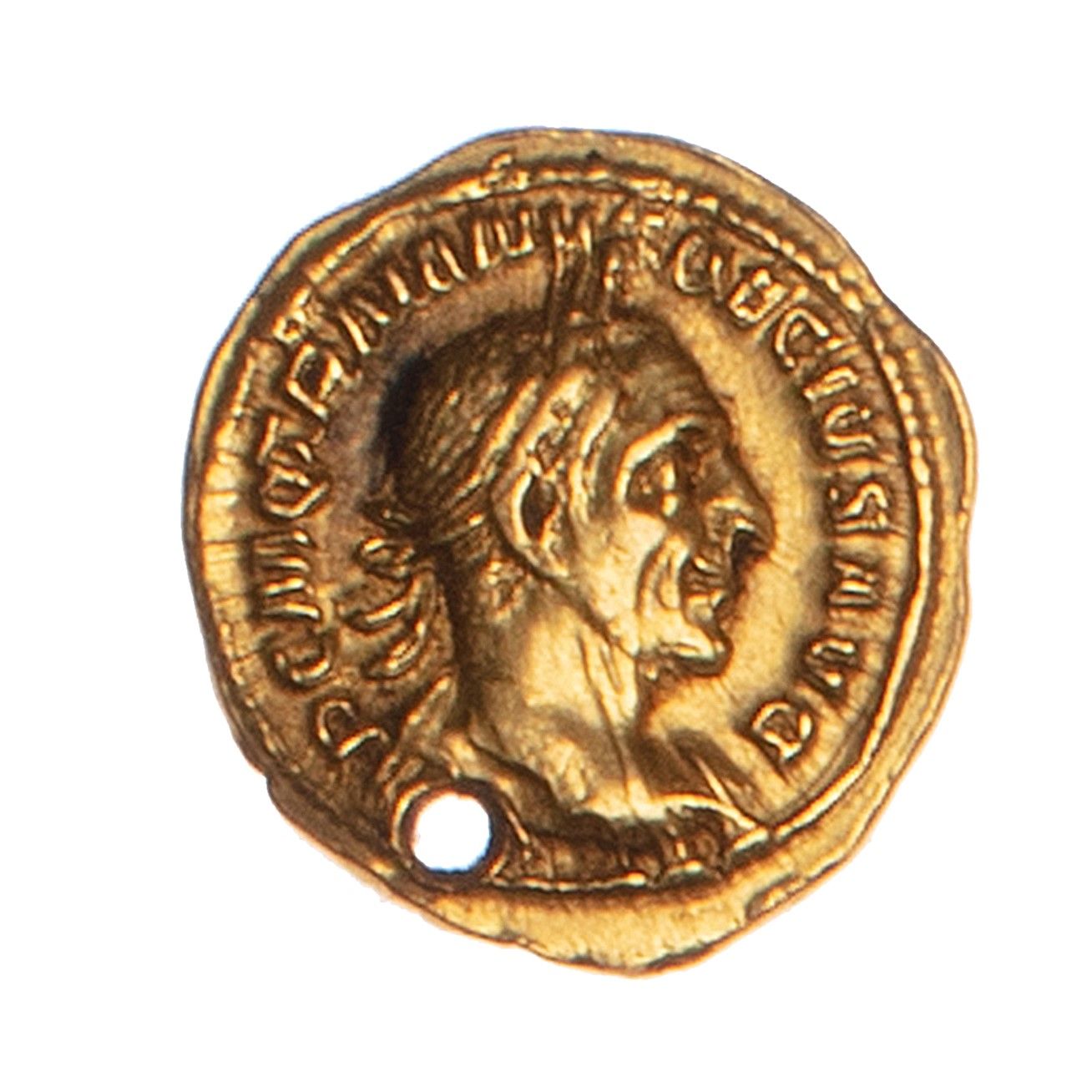 Null ROMAN EMPIRE - TRAJAN DECE (249-251)

Aureus 

Obverse: his laurelled bust &hellip;