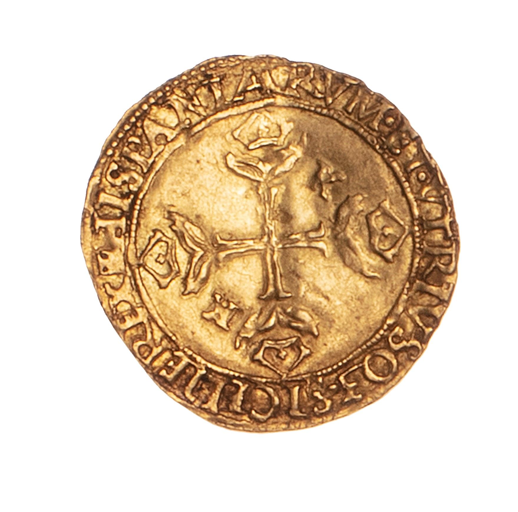 Null 意大利 - 那不勒斯 - 查尔斯-昆特(1519-1556)

金色的Scudo。

Fr : 836.

大型法兰盘，TTB。