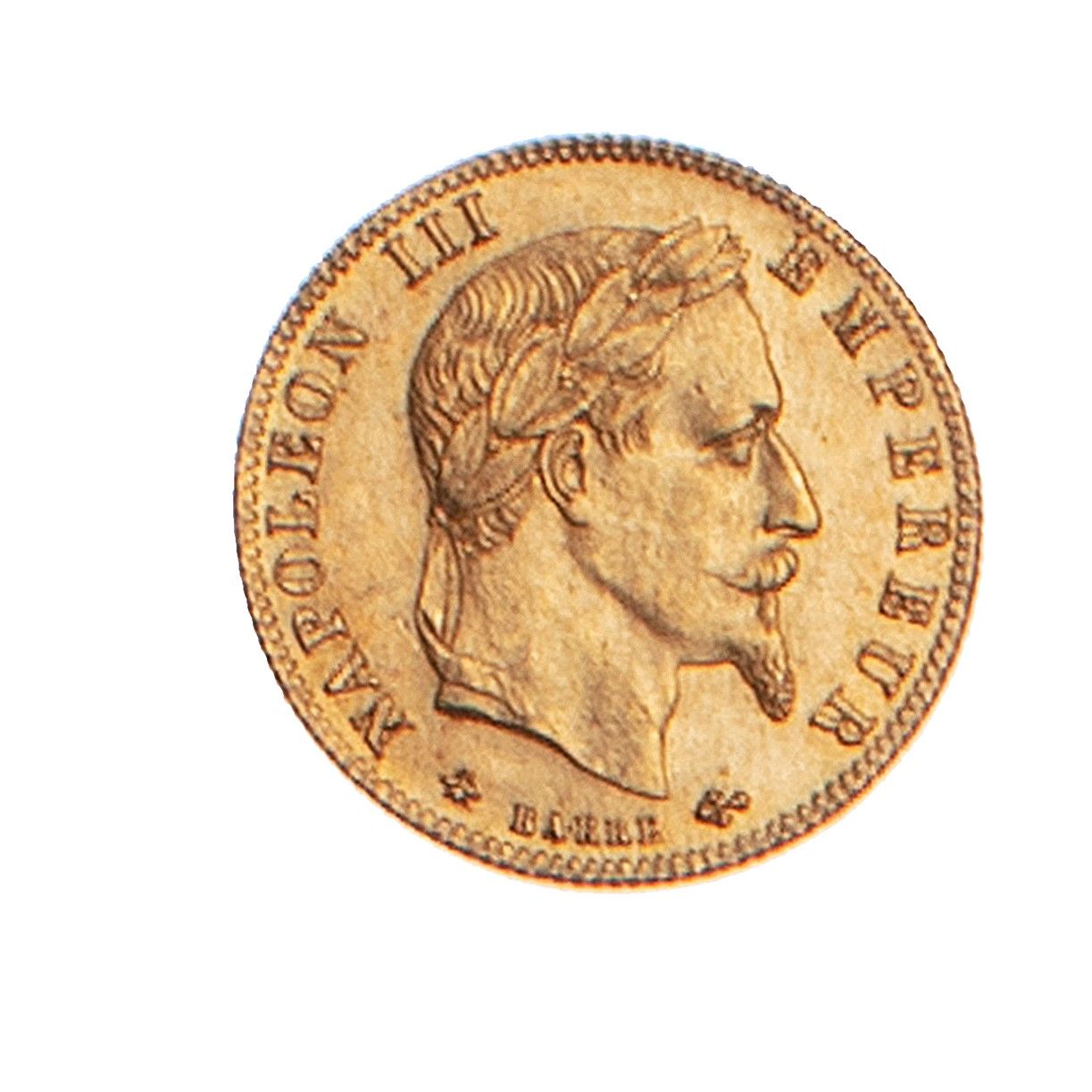 Null NAPOLEÓN III 

5 francos de oro tipo laurel, 1866 París. 

El franco : 501.&hellip;