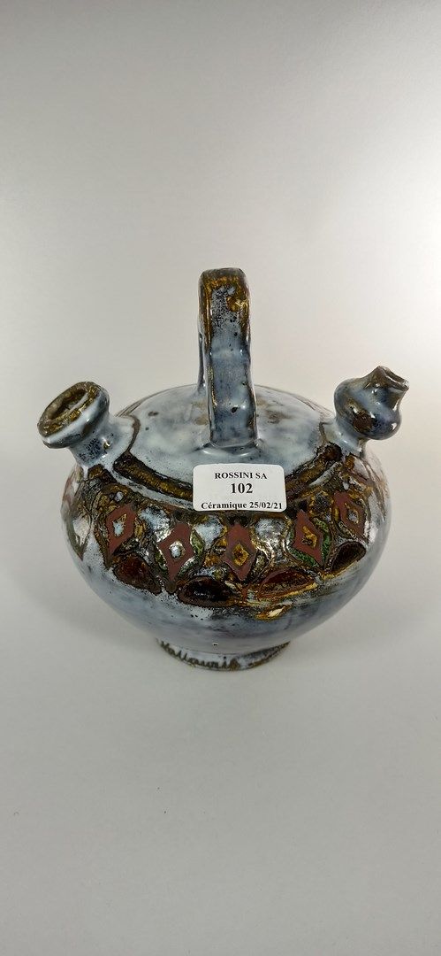 Null KOHLER Fernande (siglo XX)

Gargoulette de jarra.

Arcilla de Vallauris, fi&hellip;
