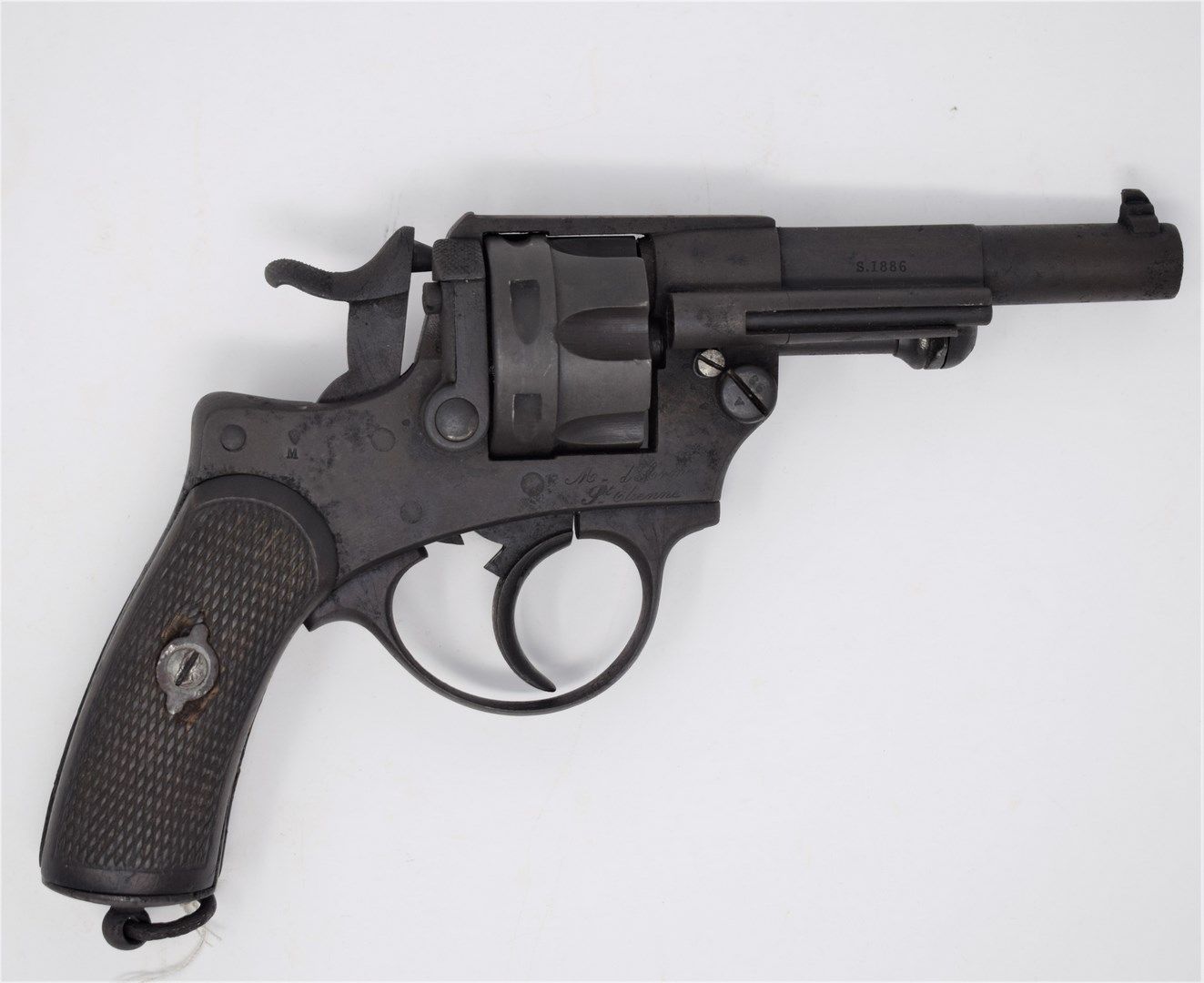 Null Revolver règlementaire Modèle 1874.

Fabrication de 1880.

Bon état mécaniq&hellip;