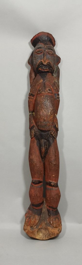 Null 阿贝拉姆雕像，巴布亚新几内亚。

高度：92厘米