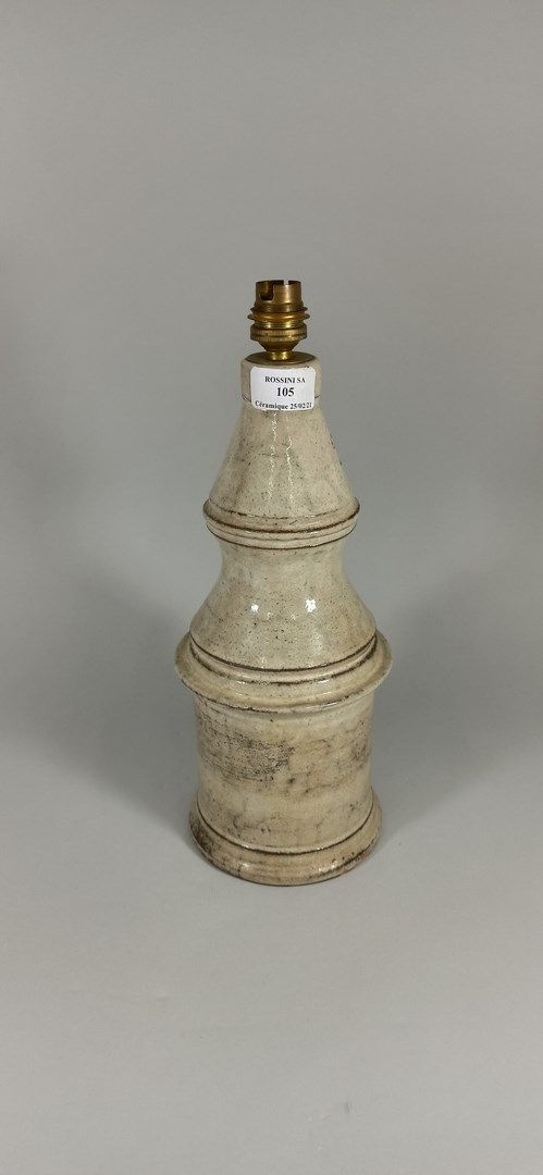Null LE MURIER (workshop)

Grey / beige lamp base.

Vallauris clay, handwritten &hellip;