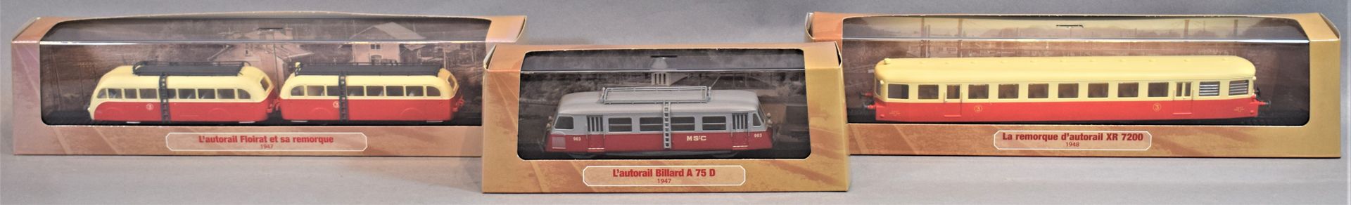 Null EDITION ATLAS Collections - MICHELINES AND AUTORAILS 

Three sets at 1/87 s&hellip;