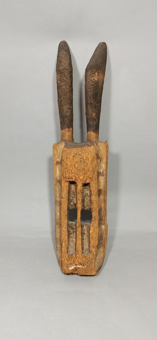 Null 古老的WALU面具，多贡（马里），19世纪末

重要的木质素食性侵蚀。

长度：73厘米



纪尧姆在2/06/2021 :DDE
