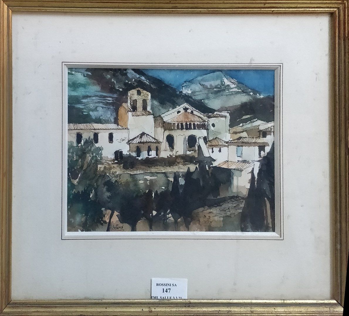 Null JUTAND Pierre, 1935-2019

Villaggio di montagna

Acquerello, piume, inchios&hellip;